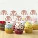 MonMon & Craft Congrats MBA Cupcake Toppers/MBA Graduation Cupcake Decor/Congrats Grad Cupcake Toppers/MAB Graduation Party Cupcake Decorations/Rose Gold Glitter 24 Pcs - Buy Online on GoSupps.com