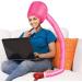 Portable Deep Pink Hair Dryer Bonnet Attachment for Safe Styling - Buy Online on GoSupps.com
