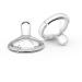Nanobebe Silicone Nipples 0+ Months Slow Flow 2 Pack
