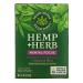 Traditional Medicinals Hemp+ Herb Mental Focus +Guayusa Mint 16 Wrapped Tea Bags .99 oz (28 g)