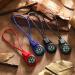 Multi-Color Mini Survival Compass Outdoor Camping Hiking Pocket Compass Liquid Filled Mini Compass on Cord for Emergency Survival Kits Watchband Paracord Bracelet Necklace Key Chain - Buy Online on GoSupps.com