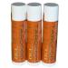 Cali Baronessa Tarocco Sicilian Red Orange Nourishing Lip Balm - Repairs and Nourishes Lips - 0.15 Ounce Each Pack of 3