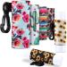 6 Pieces Compact Clip-On Chapstick Holder Keychain in 6 Colors Neoprene Chapstick Sleeve Lip Balm Holster for Women Travel Accessories