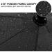 Prospo 62 inch Golf Umbrella - Large Auto-Open Windproof Stick Umbrella Black - Buy Online on GoSupps.com