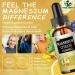 Magnesium Citrate Liquid Drops | High Absorption Liquid Magnesium Supplement for Sleep Muscle & Heart Support - Magnesium Citrate 1000mg for Adults Women & Men - Vegan | Non-GMO - 30 Servings - Buy Online on GoSupps.com