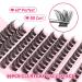 JIMIRE C-02 Natural Wispy Lash Clusters 108Pcs 8-16MM D Curl DIY Eyelash Extensions - Reusable Individuals for At-Home Use - Buy Online on GoSupps.com