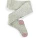Non-Slip Super Soft Ribbed Baby and Toddler Girls Tights - Cozy Winter Warm Anti-Skid Tights for Active Children | 6-12 Months | Grey Marl - Buy Online on GoSupps.com