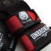 Unbroken Sports Wear Gymnastics Grips - Black Suede Leather + Neoprene Wrist Support, Red Medium - Buy Online on GoSupps.com