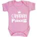 Hippowarehouse Canadian princess baby vest bodysuit (short sleeve) boys girls