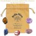 Wellness Crystals - UK Designed 9 Stone Premium Selection for Energy Balance Contentment Love Perception Comes with Gift Pouch Wellness Guide & Info Booklet - Buy Online on GoSupps.com