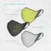 Airpop Active Reusable Face Mask 5-Layer Filter Face Coverings for Sports Contoured Fit Folding Adjustable Face Mask Adult Face Masks for Pollutant Protection Grey/White - Buy Online on GoSupps.com