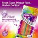Huer - Sour Rainbow Streamers Pocket Pals 12 Pack Strawberry Flavour Licorice Candy Sour Rainbow Belts 70g (Pack of 12) Stocking Stuffers Christmas Gift - Buy Online on GoSupps.com