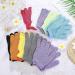 20 Pieces Exfoliating Gloves | Double Sided Bathing Glove for Body Scrub | Hand Scrub Mitt for Spa Massage | 9 Colors Available - Buy Online on GoSupps.com