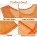 12 Pcs Youth Nylon Mesh Scrimmage Team Practice Vests Pinnies in Orange - Ideal for Basketball, Soccer, and Football - Buy Online on GoSupps.com