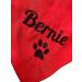 Personalized Adjustable Dog Bandana - Custom Embroidered Pet Neckerchief Cotton Triangle Scarf for Dogs (Small Orange) - Buy Online on GoSupps.com