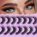 FANXITON 8D Curl Mink Lashes 7 Pairs Multipack - Natural Wispy False Eyelashes for Full Volume - C-16MM-03 - Buy Online on GoSupps.com
