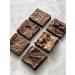 Northern Brownies - Classic Mixed Box of 6 Brownies - Flavours Include Salted Caramel Chocolate Orange Original and 3 More!