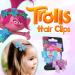 Disney Trolls Hair Clips Hair Sliders Kids Hair Accessories for Girls Durable and Reusable for Your Little Ones (2x Hair Bow Clips) - Buy Online on GoSupps.com