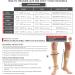 Truform Open Toe Knee High 30-40 mmHg Compression Stockings Beige Medium - Buy Online on GoSupps.com