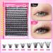 DIY Individual Cluster Eyelash Extension Kit - 280pcs Natural Russian Lashes - 50p 9-16MM A-Cluster Lashes Kit for Self Application - Buy Online on GoSupps.com