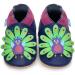Baby Shoes with Soft Sole - Baby Girl Shoes - Baby Boy Shoes - Leather Toddler Shoes - Baby Walking Shoes 0-6 Months Peacock