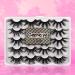 Geeneiya 6D Wispy 25mm Mink False Eyelashes Pack - 2 Styles Mixed | Dramatic Thick Volume Lightweight Fake Lashes - Buy Online on GoSupps.com