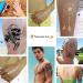 Realistic Temporary Tattoos for Men - Fake Half Arm Sleeves for Arms, Shoulders, Back, and Legs - Waterproof Transfers - 8 Sheets - Cross, Skull, Owl, Clock, Scorpion, Rose Designs - 8x6 Saturn - Buy Online on GoSupps.com