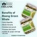 Blessfull Healing Organice Moong Green Whole 1 lb (453 Gram) - Buy Online on GoSupps.com
