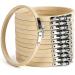 Aoibrloy 12 Pieces 5 Inch Embroidery Hoops Circle Round Cross Stitch Hoop Ring Bulk for Embroidery  Craft Sewing  Decoration