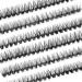 DYI Lash Extension Kit: 240Pcs Cluster Lashes for Natural Volume DD Curly False Lashes - Includes Lash Glue and Remover - Perfect for Self Application at Home - Buy Online on GoSupps.com