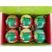 Christmas Bubble Bath Bombs for Kids - 6 Large Natural Fizzies with Surprise Toys | Moisturizing & Colorful Fun by Two Sisters - Buy Online on GoSupps.com