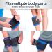 Ankle Ice Pack Wrap for Sports Injuries - Hot/Cold Gel Pack for Pain Relief - Microwavable Heat/Cold Compress for Achilles Tendonitis & Plantar Fasciitis - by Gelpacks Direct - Buy Online on GoSupps.com