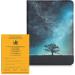 KWMobile Vaccination Pass Cover | Synthetic Leather Protector for Vaccination Card | Children's & Adults' Covers in Blue Gray Black Galaxy & Tree Designs - Buy Online on GoSupps.com