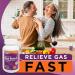 Buy Gas Relief Ultra Strength - 180mg Simethicone (365 Softgels) | Fast Relief from Gas Bloating & Discomfort - Compare to Phazyme - Buy Online on GoSupps.com