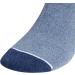 adidas Men's Sport Linear High Quarter Socks 3-Pack - Wonder Steel Blue/Onix Grey/Navy - Buy Online on GoSupps.com