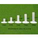 FINGER TEN Golf Rubber Tees Driving Range Value 5 Pack, Mixed Size or 5 Same Size for Practice Mat Mixed Pack(1.5, 2.25, 2.75, 3, 3.13)