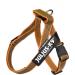 Julius-K9 XS/Mini-Mini Orange-Grey Belt Harness | Durable Stylish Dog Gear for International Shipping - Buy Online on GoSupps.com
