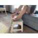 TRANOMOS Folding Shower Foot Rest - Waterproof Plastic Stool for Shaving Legs & Pedicures - Green - Buy Online on GoSupps.com