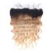 14 Inch Ombre Brazilian Body Wave Lace Frontal Closure | 100% Virgin Remy Human Hair | Pre Plucked with Baby Hair - Buy Online on GoSupps.com