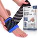 Ankle Ice Pack Wrap for Sports Injuries Hot/Cold Gel Pack for Plantar Fasciitis Achilles Tendonitis Joint Pain Relief - Microwavable Heat/Cold Compress Support for Sore Feet by Gelpacks Direct 1 Count (Pack of 1)