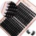 Winifred Fluffy Lash Clusters - Thick Volume 160D/200D Eyelash Extensions | D Curl Wispy 18mm Mink Clusters for Stunning Lashes - Buy Online on GoSupps.com