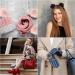 Mr. Pen Faux Fur Pom Pom 20 Pack - 4 Inch, 14 Colors Fluffy Hat Pompoms with Elastic Loop for Knitting Hats - Buy Online on GoSupps.com