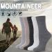 EbMore Women's Merino Wool Hiking Socks - 5 Pairs Thick Thermal Winter Socks - Buy Online on GoSupps.com