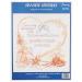 M & R Technologies Seaside Wedding Record Counted Cross Stitch