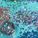 Buy Holographic Glitter Moon Set - 100% Cosmetic Glitter for Face Body Nails & Hair | 8 Colors - 3G | International Shipping - Buy Online on GoSupps.com
