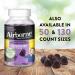 Airborne Elderberry & Zinc Gummies - 130 Count | Immune Support Vitamins - Buy Online on GoSupps.com