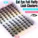 Fluffy Lash Clusters | Mink Cat Eye Eyelash Extensions | Thick Volume DIY Individual Lashes (8-14mm) by Winifred - Buy Online on GoSupps.com