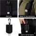Travel Size Hand Sanitizer Holder - Portable Mini Waist Bag with Clip 2 oz Reusable Bottle - Ideal for Travel & Outdoor Use - Buy Online on GoSupps.com