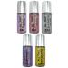 5-Piece Set Body Glitter Face Or Hair Roll On Shimmer Holographic, Rose Gold Silver Violet Platinum 5-Piece Set Roll-on Glitter