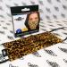 Washable Leopard Print Face Mask | 3 Layers Blended Cotton | Made in UK | London | Washable 100+ Times - Buy Online on GoSupps.com
